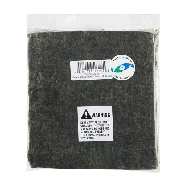 Julian Sprung's SeaVeggies® Green Seaweed - two little fishies