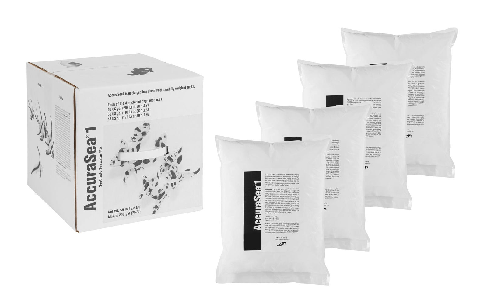 AccuraSea1 synthetic seawater mix made by an "Old Salt"