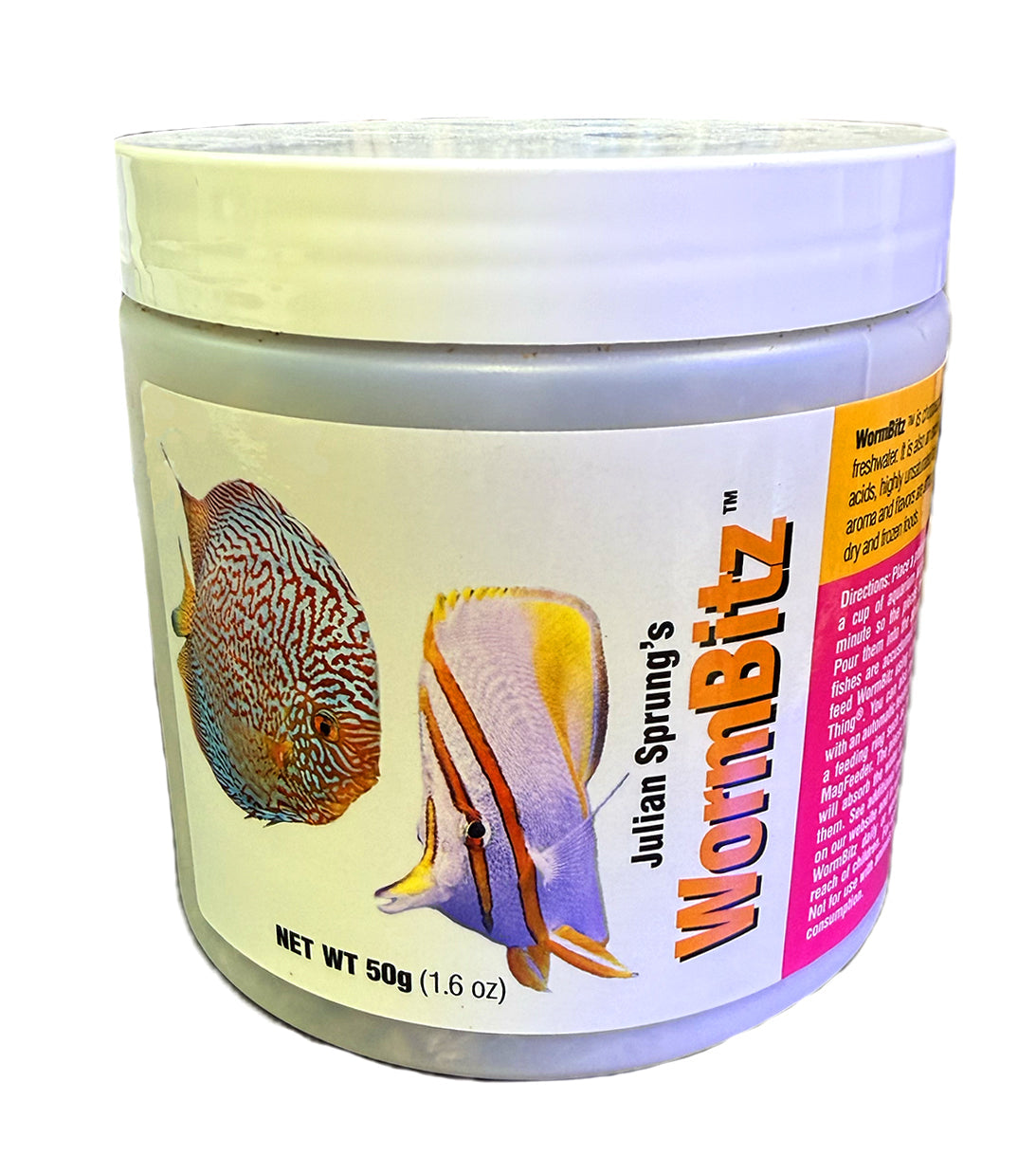 WormBitz is our latest aquarium food made with just one ingredient. Can you guess what that is?