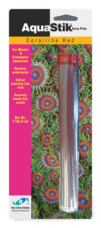 AquaStik Underwater Epoxy Putty Red Coralline  114g (4 oz.)