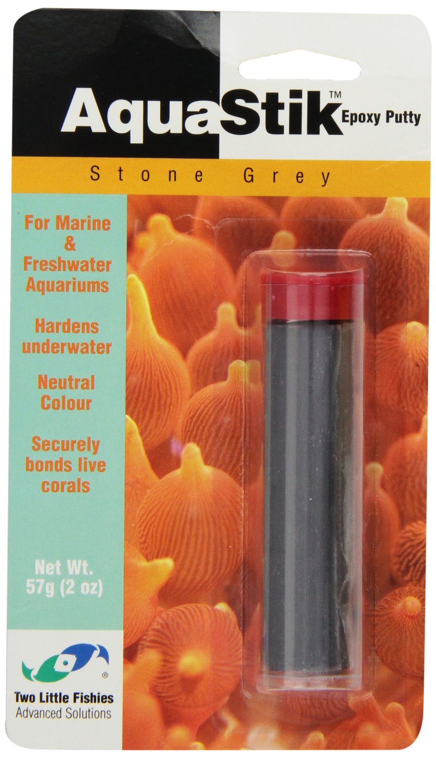 AquaStik Underwater Epoxy Putty Stone Grey 57g (2 oz.)
