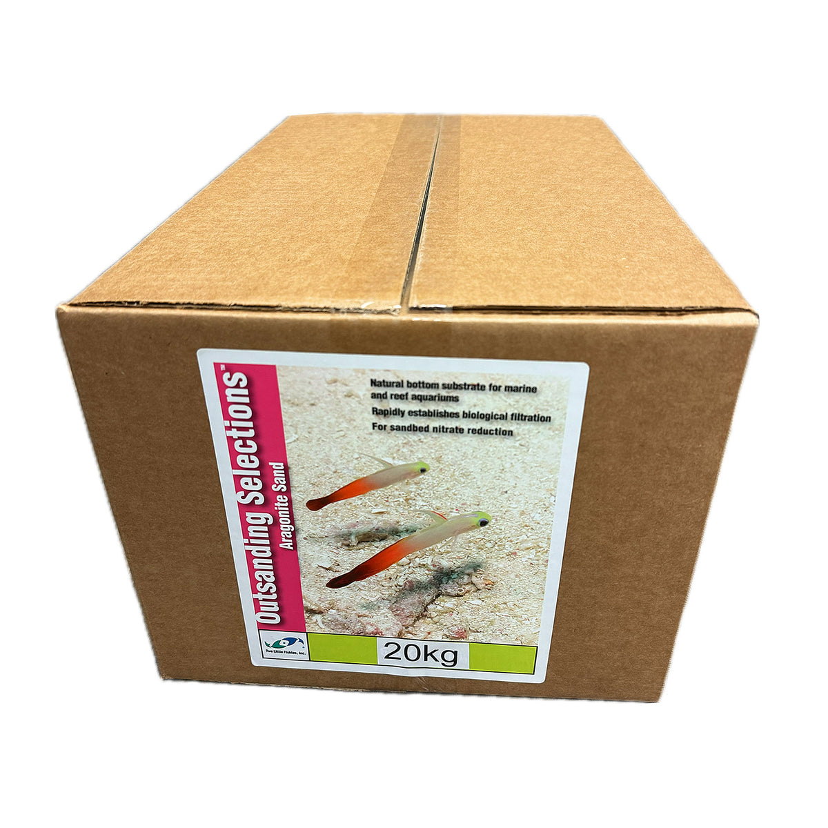 OutSanding Selections™ Fine Dry Aragonite 1mm sand 20kg