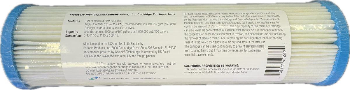 MetaSorb Cartridge
