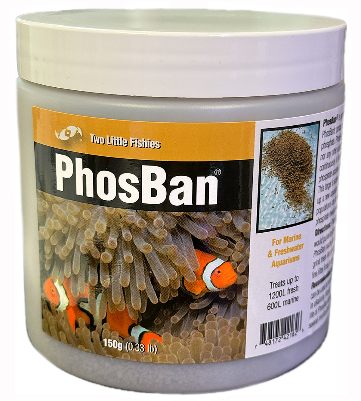PhosBan®: Phosphate Adsorption Media 150g jar