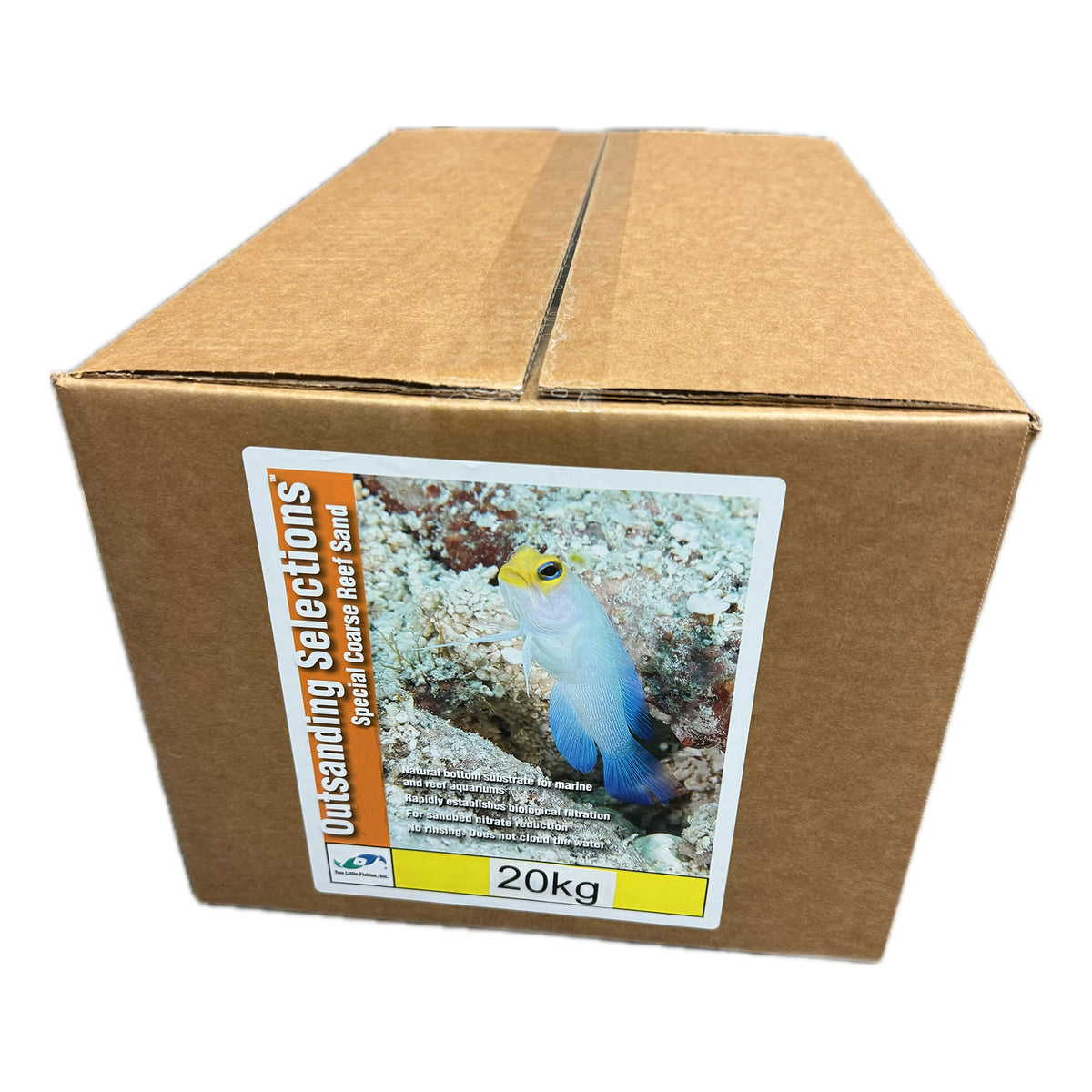 OutSanding Selections™ Dry Aragonite Coarse Reef 3mm sand 20kg