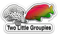 Two Little Groupies Sticker