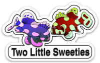 Two Little Sweeties Sticker